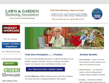 Tablet Screenshot of lawnandgardenmarketing.org